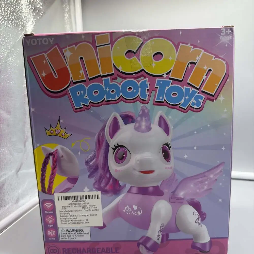 Robo Pets Unicorn Pink Remote‎ Control Interactive Toy for Kids 3+